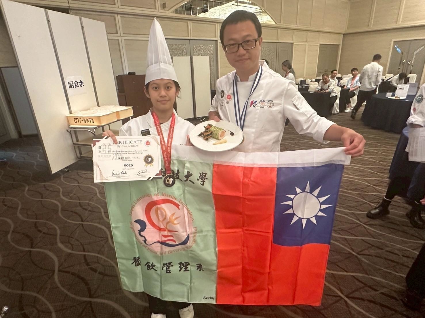 2025日本國際亞洲餐飲挑戰賽（JIAFBC） 餐管系勇奪7金2銀2銅