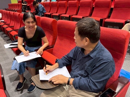 華碩執行長室設計思維計畫蔡敦仁總主持人蒞臨台北海大  探討數位工作創新與實務應用