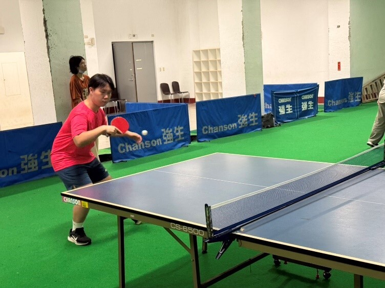 圖1-4 淡水校區賽事熱烈進行中