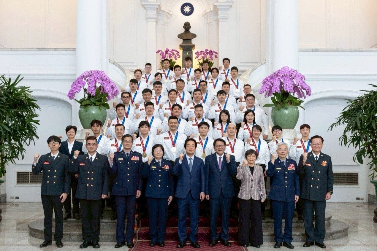 2025年接獲賴清德總統晉見表揚