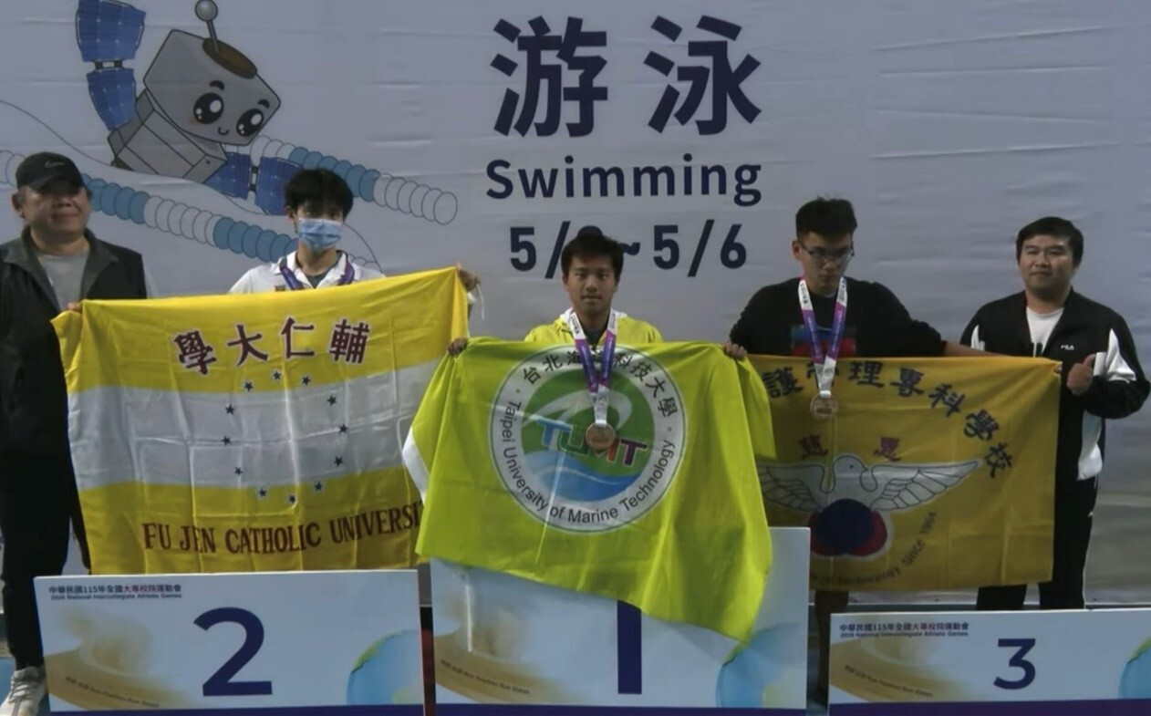 運四明 曾趙又霆  游泳一般男生組1500公尺自由式