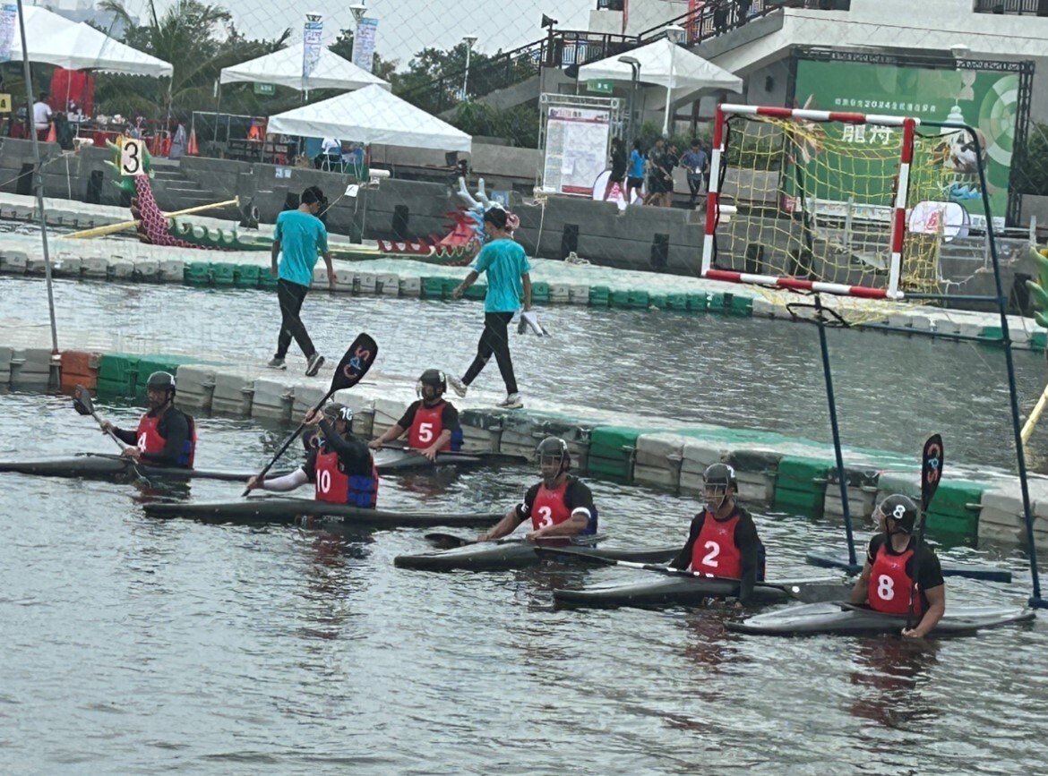 胡君翰(2號)、趙子興(10號)代表基隆市出賽