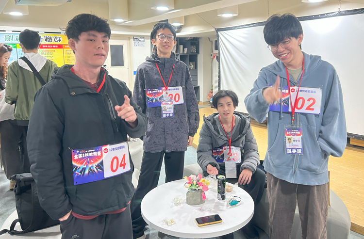 參加技能競賽選手合影