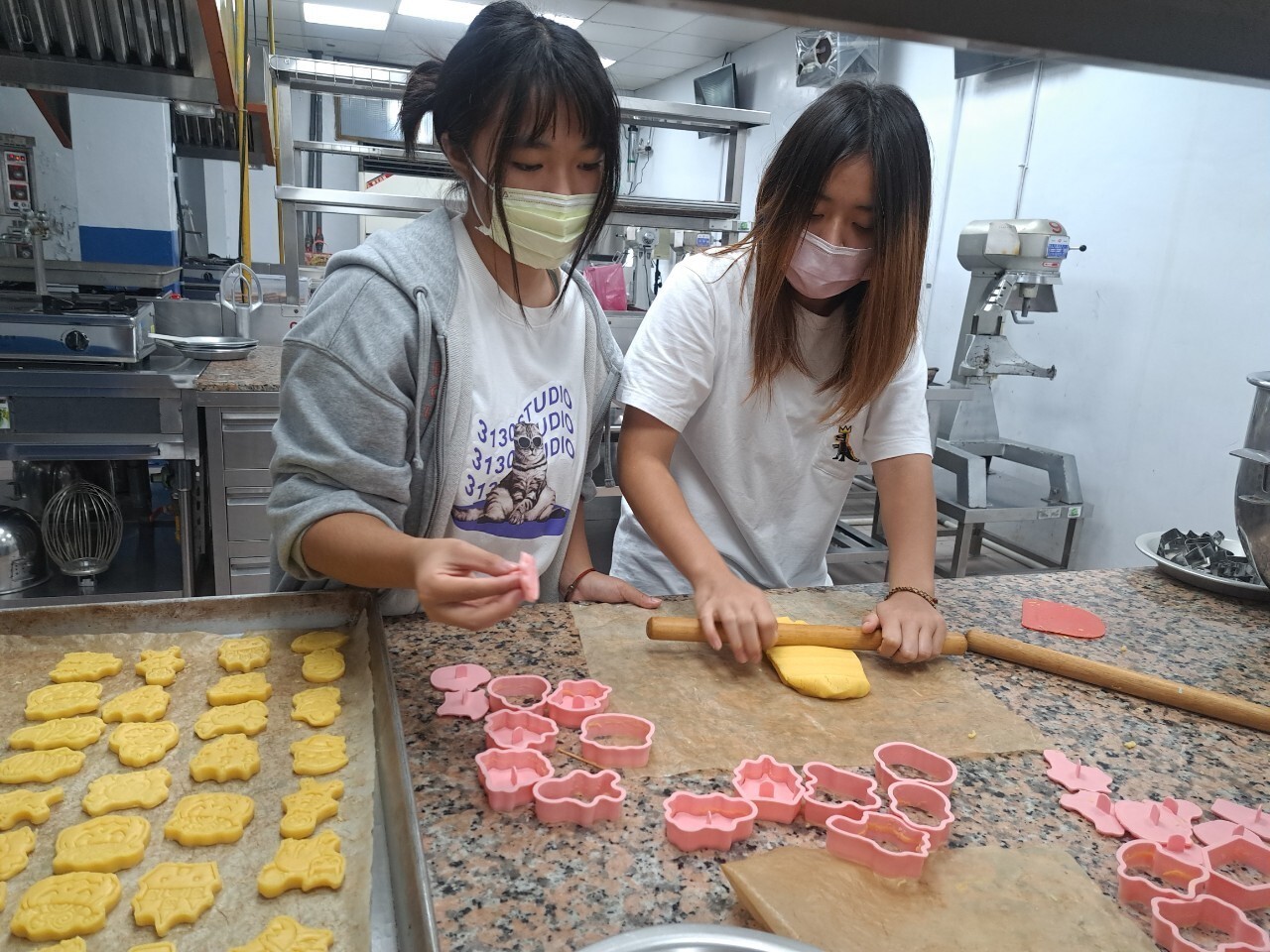萬聖節手做餅乾體製作過程