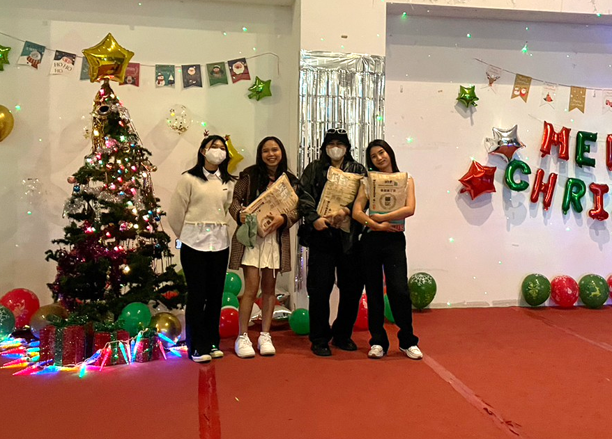 與中獎同學的合照