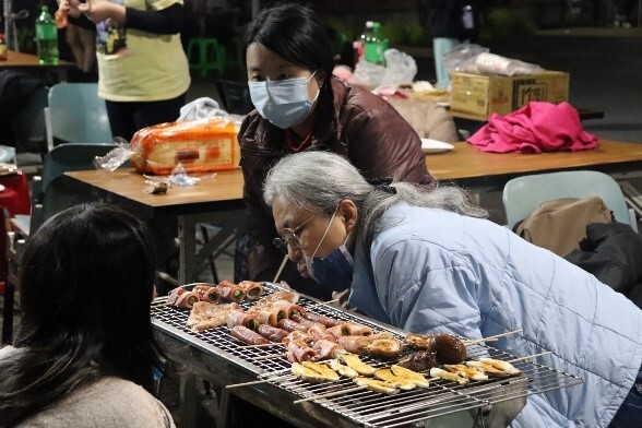 活動現場熱絡歡愉