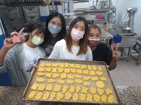 萬聖節手做餅乾體製作過程