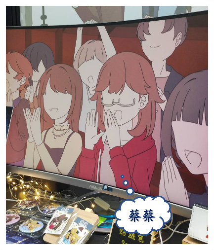 《周邊商品》與《一路支持的蔡蔡老師》