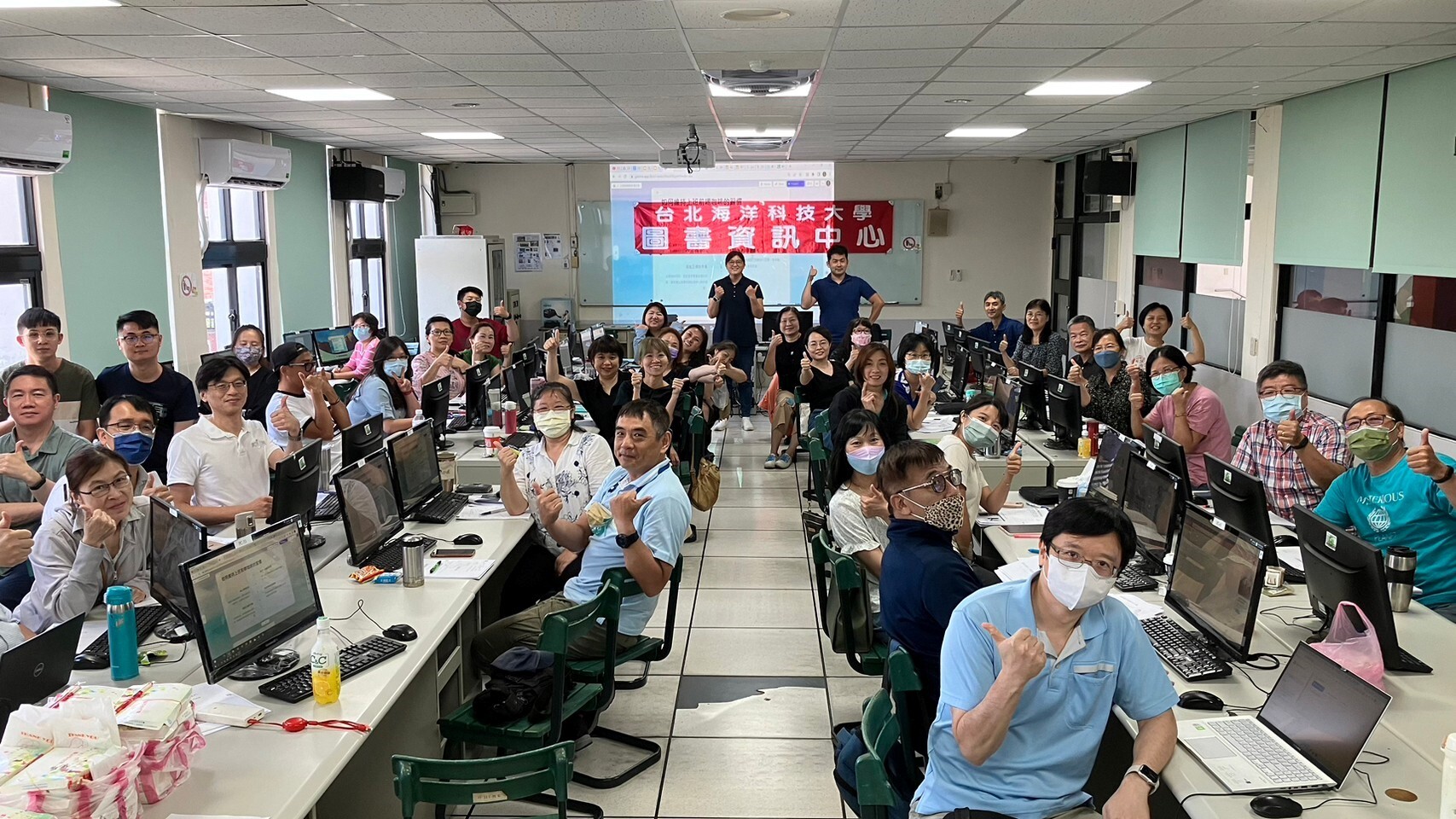 暑期研習AI系列活動大合照