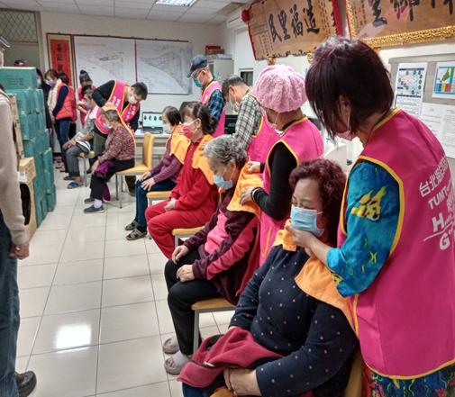 經絡社至偏鄉服務社區民眾