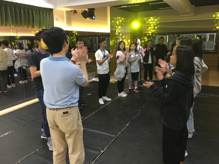 107年4月10日香港道教聯合會青松中學師生40名蒞校體驗課程圖片